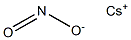 Cesium nitrite Struktur