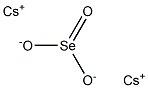 Cesium selenite Struktur