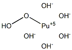 Dioxyplutonium(VI) hydroxide Struktur