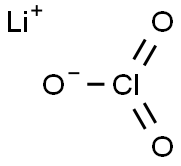 Lithium chlorate Struktur