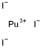 Plutonium(III) iodide Struktur