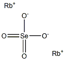 Rubidium selenate Struktur