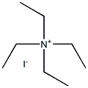 Tetraethylammonium iodide Struktur