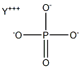 Yttrium orthophosphate Struktur