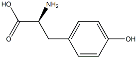 L-Tyrosine-(ring)-3,5-13C2 Struktur