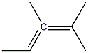 2,3-DIMETHYL-2,3-PENTADIENE Struktur