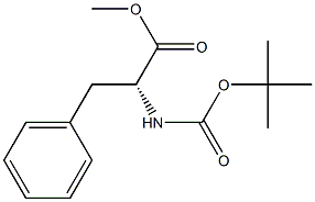 Boc-D-Phenylalanine Methyl ester Struktur