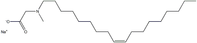 sodium oleyl sarcosinate Struktur