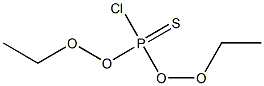 Diethoxythiophosphoryl chloride Struktur