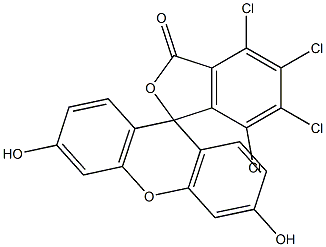 Tetrachlorofluorescein Struktur