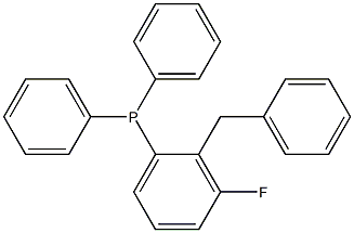 Benzyltriphenylphosphine fluoride Struktur