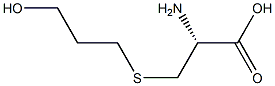 S-(3-hydroxypropyl)-L-cysteine Struktur