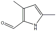 3,5-dimethylpyrrole-2-aldehyde Struktur