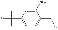 2-(Chloromethyl)-5-(trifluoromethyl)benzenamine Struktur