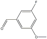 3-fluoro-5-methoxybenzaldehyde Struktur