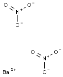 BARIUMNITRATE,10%SOLUTION Struktur