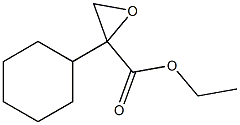 ETHYL-A-CYCLOHEXYLGLYCIDATE Struktur