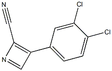 3,4-Dichlorophenylaetonitrile Struktur