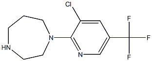 1-[3-Chloro-5-(trifluoromethyl)pyridin-2-yl]homopiperazine 97% Struktur