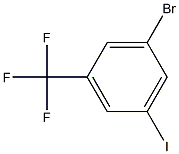 3-Bromo-5-iodobenzotrifluoride 98% Struktur