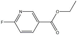 6-FLUORONICOTINIC ACID ETHYL ESTER Struktur