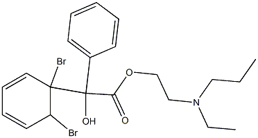 METHYLBENACTYZINEBROMIDE Struktur