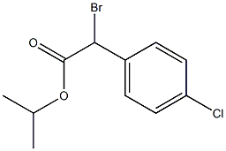 P-CHLORO (A-BROMO) PHENYL ISOPROPYL ACETATE Struktur