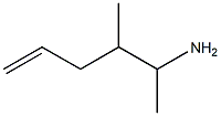 1,2-dimethyl-4-pentenyl-amine Struktur