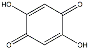 2,5-dihydroxyquinone Struktur