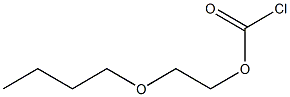 2-butoxyethyl chlorocarbonate Struktur