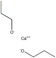 calcium propylate Struktur