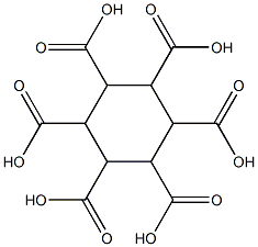 cyclohexane-1,2,3,4,5,6-hexacarboxylic acid Struktur