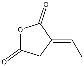 ethylidenesuccinic anhydride Struktur