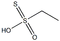 ethylthiosulfonic acid Struktur