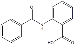 N-benzoylanthranilic acid Struktur