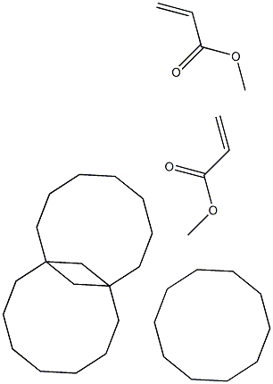 Tricyclodecane dimethanol diacrylate Struktur