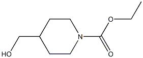 1-Ethoxycarbonyl-4-Piperidine Methanol Struktur