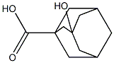 1-carboxy-3-hydroxyadamantane Struktur