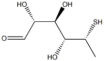 5-thiofucose Struktur