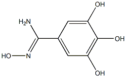 3,4,5-trihydroxybenzamidoxime Struktur