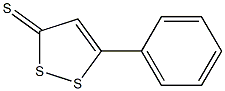 5-phenyl-1,2-dithiole-3-thione Struktur