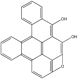 dibenzo(a,l)pyrene diol epoxide Struktur