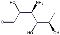 3-amino-3,6-dideoxygalactose Struktur