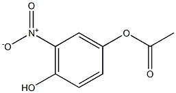 4-hydroxy-5-nitrophenyl acetic acid Struktur