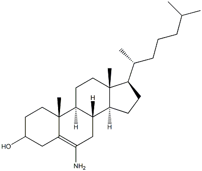 6-aminocholesterol Struktur