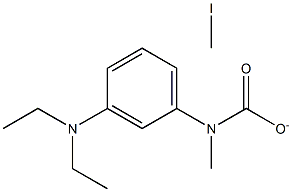 3-diethylaminophenyl-N-methylcarbamate methiodide Struktur