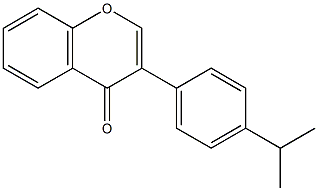 4'-ISOPROPYLISOFLAVONE Struktur