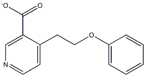 PHENOXYETHYLNICOTINATE Struktur