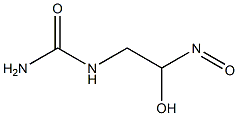 NITROSOHYDROXYETHYLUREA Struktur