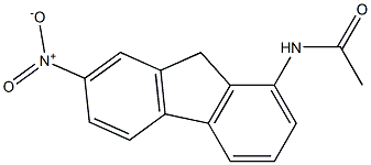 1-ACETAMIDO-7-NITROFLUORENE Struktur